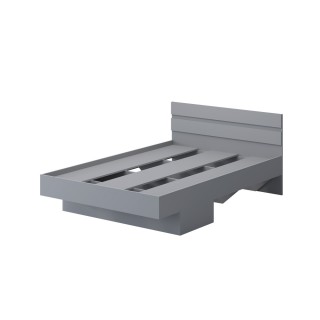 М/С АКАЦИЯ КРОВАТЬ 1.4М; 1.6М ГРАФИТ РЕГИОН